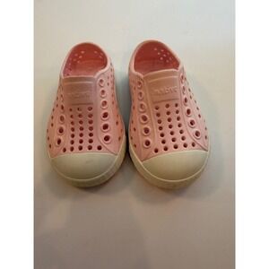 Native Jefferson Pink Slip-On Water Shoes Toddler Size C4 EUC